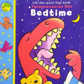 Lift-the Giant-Flap-Book - Tyrannosaurus Rex Bedtime